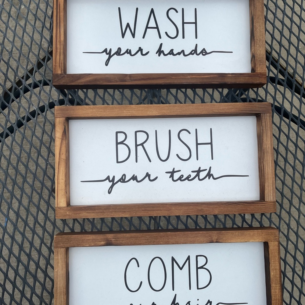 Bathroom Signs